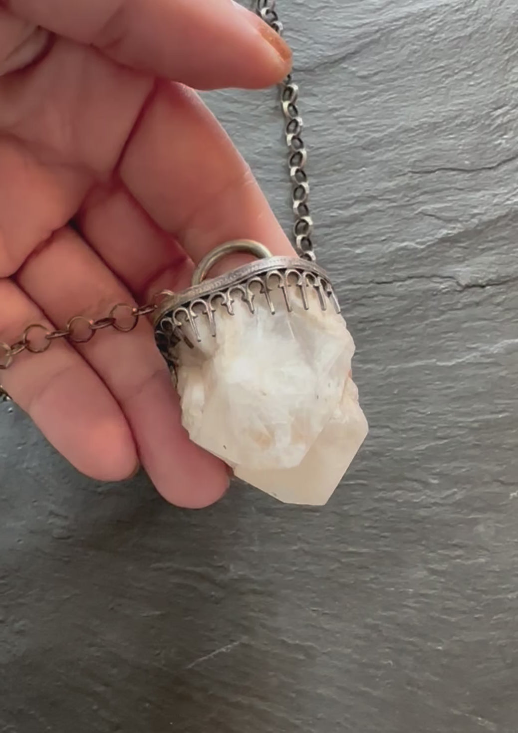 Wisdom Quartz Necklace