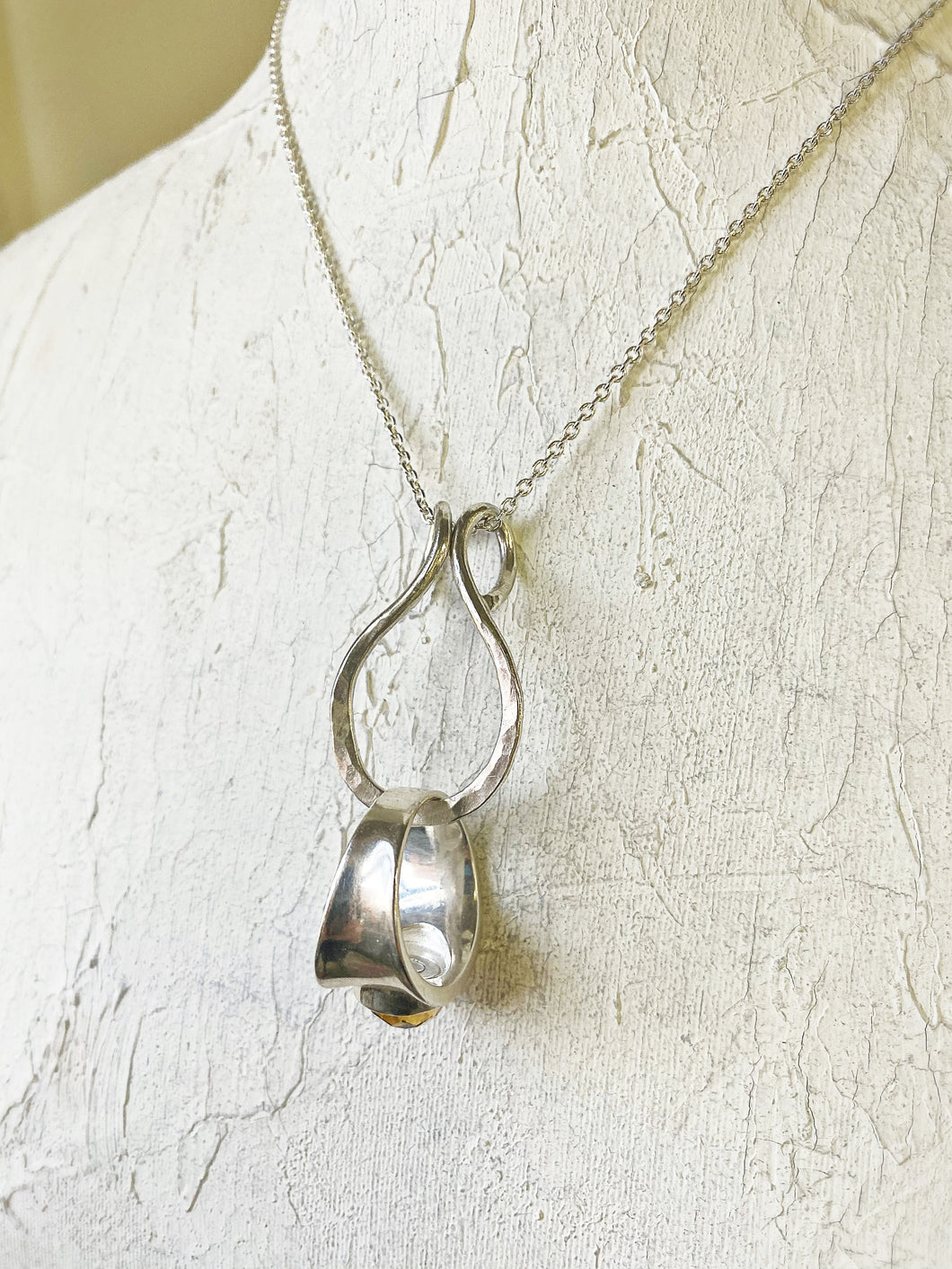 Mia’s Ring-Saving Necklace - Obscuro Jewelry - sterling silver