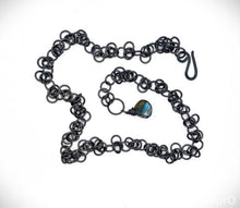 Load image into Gallery viewer, Obscuro Jewelry - oxidized silver chain