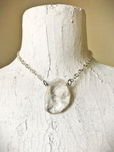 Load image into Gallery viewer, Xeo Necklace - Obscuro Jewelry -  quartz chunk sterling silver chain