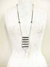 Load image into Gallery viewer, Park Slope Necklace - Obscuro Jewelry - sterling silver and bronze chain