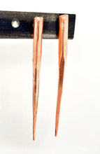 Load image into Gallery viewer, Obscuro Jewelry - Long copper spike studs