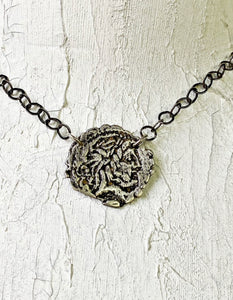 Obscuro Jewelry - sterling silver roman denarius necklace