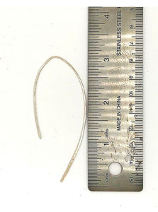 Wishbone Earrings (sterling) - Obscuro Jewelry - sterling silver