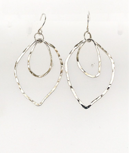 Obscuro Jewelry - Sterling Silver Hammered earings