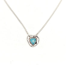 Load image into Gallery viewer, GemRock Amulet Necklace in brilliant blue Apatite
