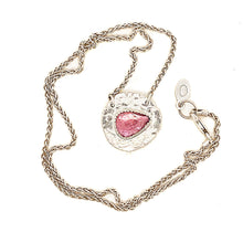 Load image into Gallery viewer, GemRock Amulet Necklace in Pink Tourmaline