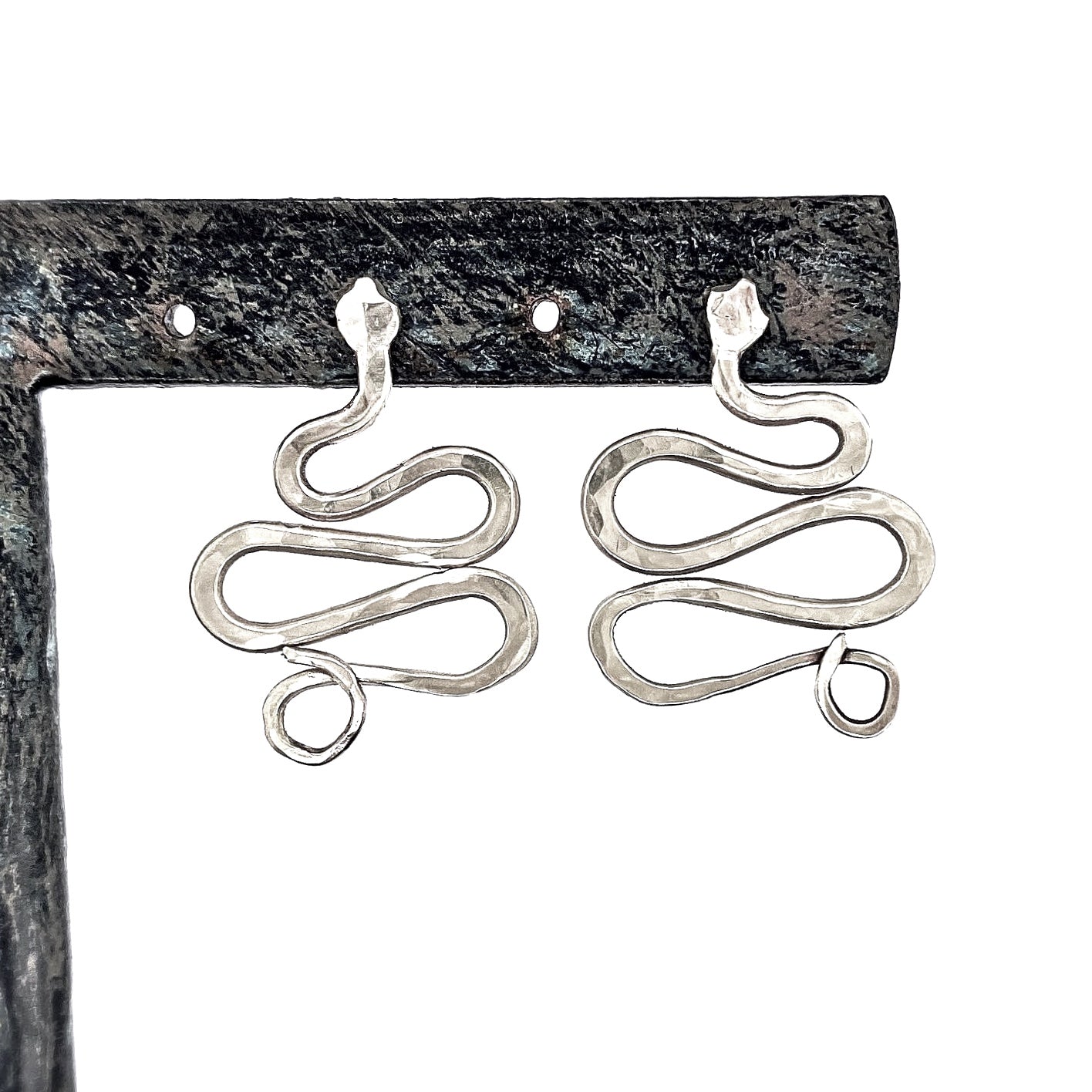 Coiled Serpent Earrings - Obscuro Jewelry