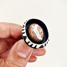 Load image into Gallery viewer, Thunder Mountain Ring - Obscuro Jewelry - sterling silver