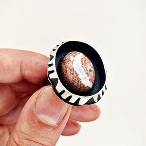 Thunder Mountain Ring - Obscuro Jewelry - sterling silver