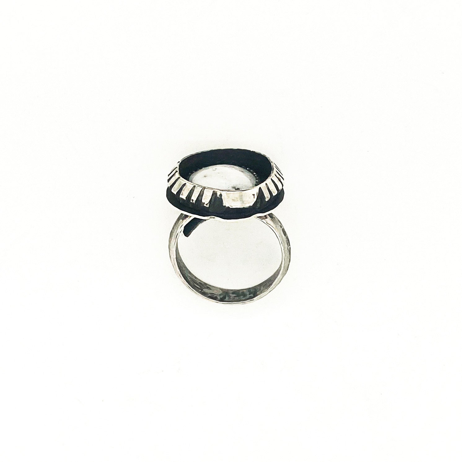 Obscuro Jewelry - White Buffalo Stone Ring
