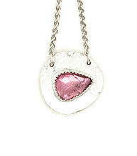 Load image into Gallery viewer, GemRock Amulet Necklace in Pink Tourmaline