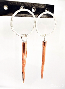 Living for the City Earrings - Obscuro Jewelry - Sterling Silver 