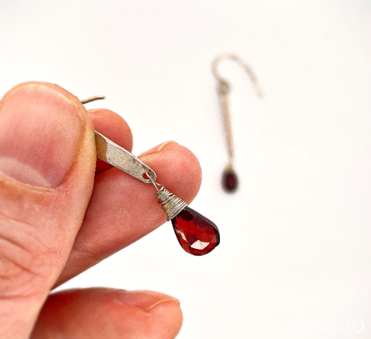 Garnet River Stix - Obsacuro Jewelry